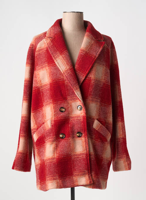 Palton lung roșu ATELIER EVÈNE femeie