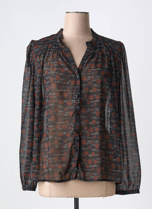 Cămașă negru RUE DES ABBESSES femeie