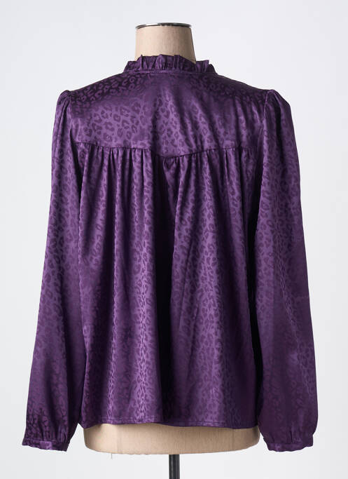 Cămașă violet RUE DES ABBESSES femeie