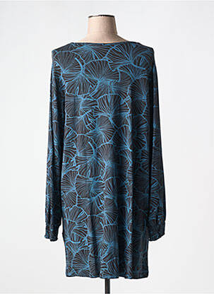 Rochie scurtă mâneci lungi mâneci lungi albastru CISO femeie
