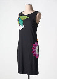 Rochie midi fără mâneci fără mâneci negru MAMATAYOE femme