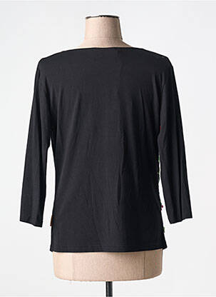 Tricou mâneci 3/4 mâneci 3/4 negru MAMATAYOE femeie