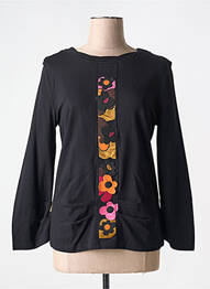 Tricou mâneci lungi mâneci lungi negru MAMATAYOE femme