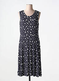 Rochie midi fără mâneci fără mâneci negru YELLOW LABEL femeie