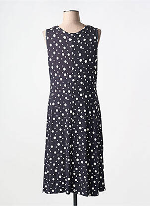Rochie midi fără mâneci fără mâneci negru YELLOW LABEL femeie