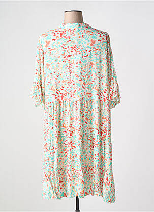 Rochie midi mâneci 3/4 mâneci 3/4 roșu QUATTRO femeie