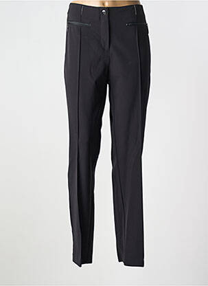 Pantalon slim talie elastică mărime normală negru LIMITED EDITION femeie
