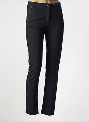 Pantalon slim elasticitate mărime normală negru ANNA MONTANA femeie
