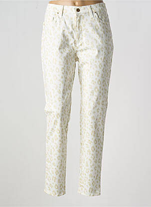 Pantalon slim alb LCDN femeie