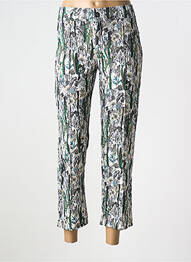 Pantalon 7/8 elasticitate mărime normală verde MAMATAYOE femme