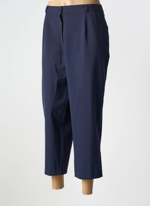 Pantalon trei sferturi albastru GEVANA femeie