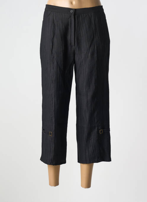 Pantalon trei sferturi negru GEVANA femeie