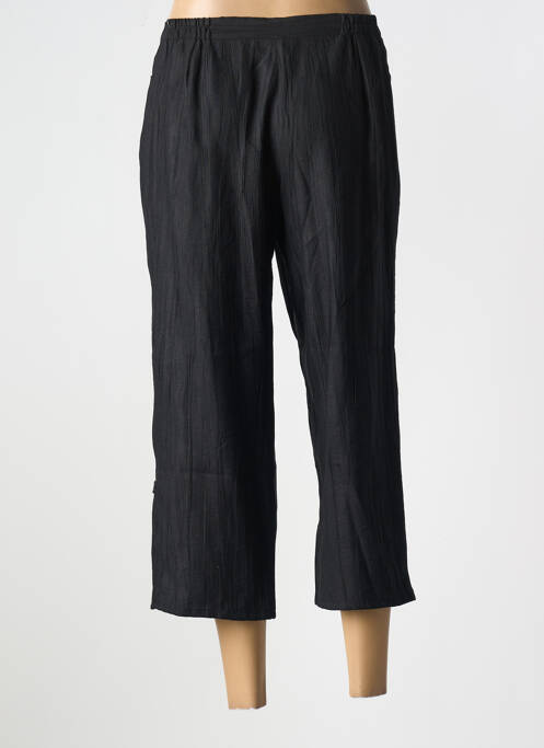 Pantalon trei sferturi negru GEVANA femeie