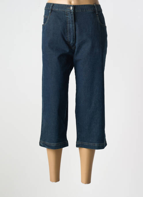 Pantalon trei sferturi albastru VALINO femeie