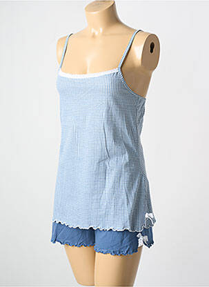 Pijamale scurte albastru VERDISSIMA femeie