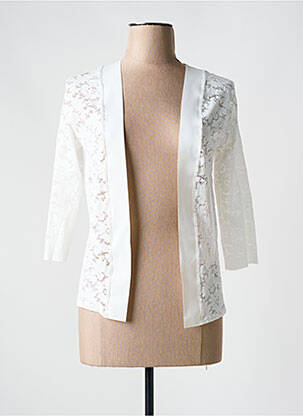 Vestă cu mâneci lungi alb PAIN DE SUCRE femeie