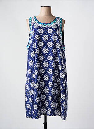 Rochie midi albastru HATLEY femeie