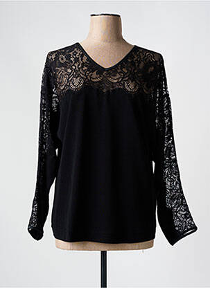 Tricou negru OSCALITO femeie