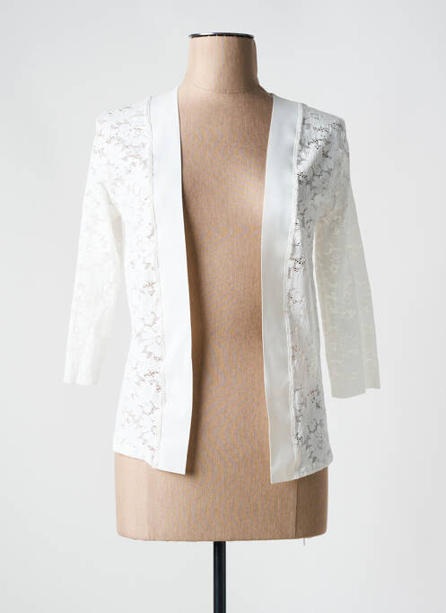 Vestă cu mâneci lungi alb PAIN DE SUCRE femeie