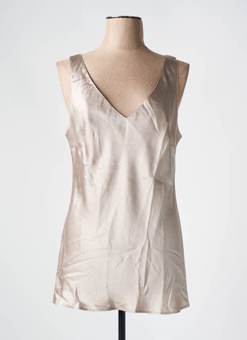 Top bej MARJOLAINE femeie