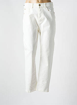 Blugi cu croială dreaptă alb TWINSET bărbat
