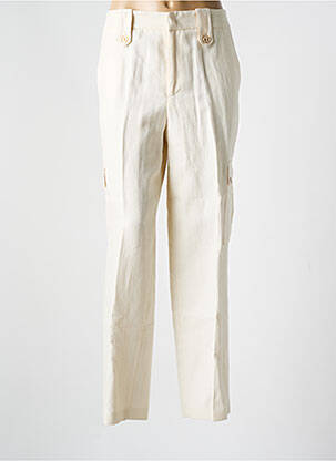 Pantalon drept bej TWINSET femeie