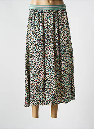 Fustă lungă verde MILANO femeie