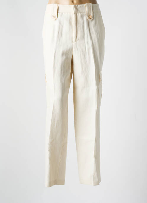 Pantalon drept bej TWINSET femeie