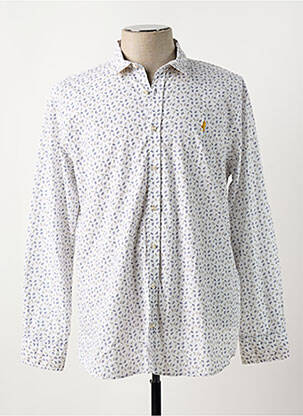 Cămașă cu mâneci lungi alb MCS bărbat