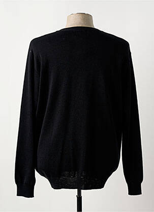 Vestă cu mâneci lungi guler în v negru I.ODENA bărbat