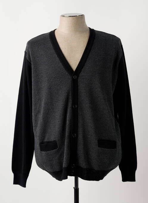 Vestă cu mâneci lungi negru I.ODENA bărbat