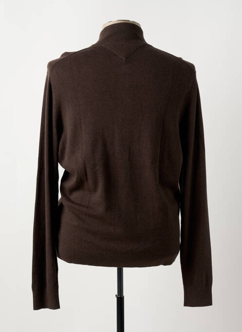 Vestă cu mâneci lungi maro TOMMY HILFIGER bărbat