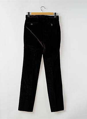 Pantalon chino elasticitate mărime normală negru VELCOREX bărbat