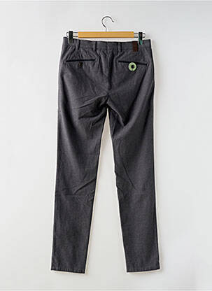 Pantalon chino țesătură melanj mărime normală gri MMX bărbat