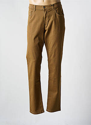 Pantalon slim elasticitate mărime normală maro PIONEER bărbat