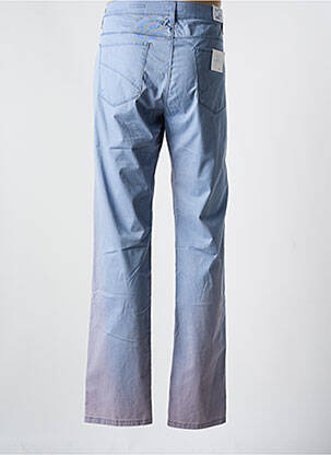 Pantalon slim țesătură poplin mărime normală albastru PIONEER bărbat