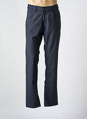 Pantalon slim țesătură melanj mărime normală albastru PIONEER bărbat