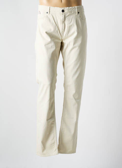 Blugi cu croială slim bej GENTLEMAN FARMER bărbat