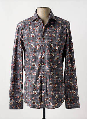 Cămașă cu mâneci lungi gri A FISH NAMED FRED bărbat