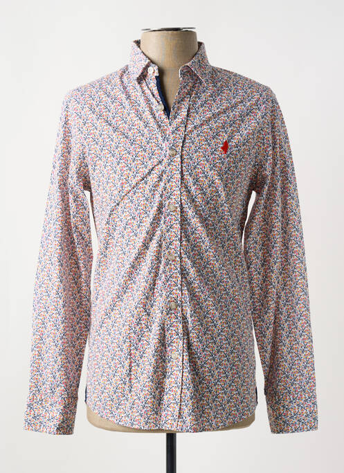 Cămașă cu mâneci lungi alb MCS bărbat