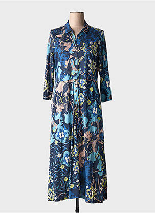 Rochie lungă albastru WHITE STUFF femeie