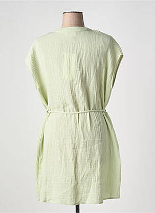 Rochie scurtă mâneci scurte mâneci scurte verde GRACE & MILA femeie