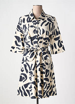 Rochie scurtă bej GOA femeie