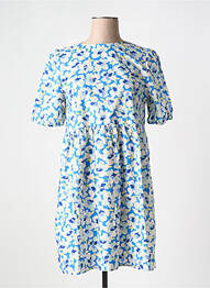 Rochie scurtă croială evazată mâneci scurte albastru IT HIPPIE femeie