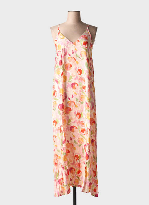 Rochie lungă portocaliu LILI & LALA femeie