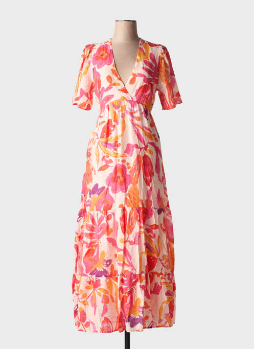 Rochie lungă portocaliu LILI & LALA femeie