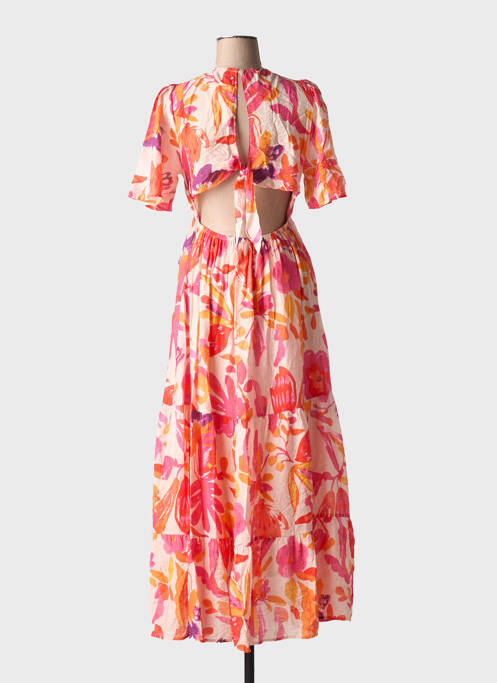 Rochie lungă portocaliu LILI & LALA femeie