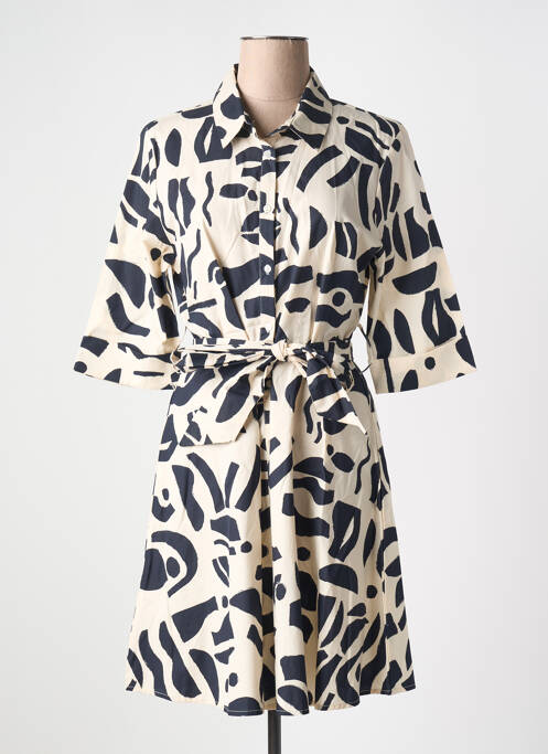 Rochie scurtă bej GOA femeie