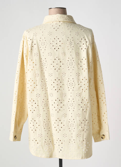 Jachete casual galben INSPIRATION STUDIO femeie