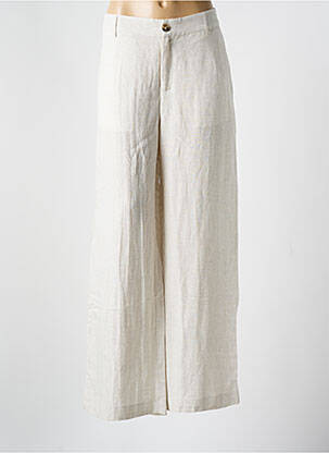 Pantalon larg bej JC.SOPHIE femeie